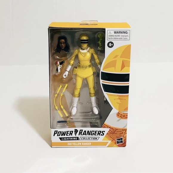 Power Rangers Lightning Collection Zeo Yellow Ranger Figure - Picture 2 of 10